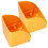 4Pcs Yellow Outdoor Waterproof Switch Socket Covers Plastic Durable 2