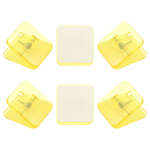30Pcs Yellow ABS Dog Light Bracket Durable Wall Mount for Indoor Use 2