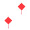 2Pcs Red Blank Xuan Paper Fu Character Writing Sheets for Calligraphy 5