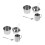 2Sets Multifunctionele Dubbele Boiler Wax En Chocolade Smeltpot 4