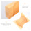 2Pcs Portable Chocolate Bamboo Coaster Holder Mat Organizer 8