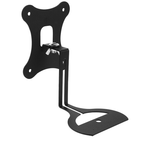 5Pcs Space-Saving Black Wall Mount Speaker Floating Brackets 2