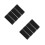 8Pcs Baby Stroller Handle Covers Smooth Durable Black Handle Protector 7