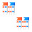 400Pcs Small Colored Flag Push Pins Cork Board Map Marking 5