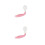 2Pcs Pink Bendable Silicone Spoon Kids Feeding Tableware Safe Design 7