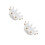 2Pcs Stylish Ceramic Nail Art Cup White Replaceable Manicure Dish 6