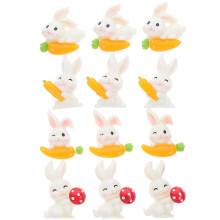 48Pcs Cute Multi Resin Animal Cabochons for DIY Craft and Phone Case