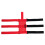 2Pcs Red Fire Extinguisher Straps Adjustable Nylon for Vehicle Mount 1