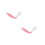 2Pcs Pink Bendable Silicone Spoon Kids Feeding Tableware Safe Design 8