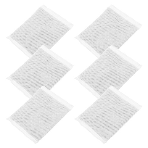 12St Universele Kattenbakfilter Bamboe Koolstof Wit Verse