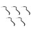 5Pcs Durable Power Steering Hose Kit Enhances Vehicle Steering Control 9