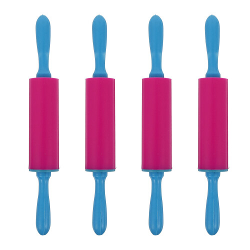 8Stk ABS Tonrollen Rosa Kinder Clay Sculpting Set