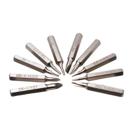 30Pcs Silver Bit Set for Drill and Screwdriver Use 2