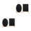 4Pièces Tableau Double-Face En Pour Maison Et 9