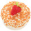 2Pcs PVC Fake Birthday Cake Model White for Window Display Decor 1