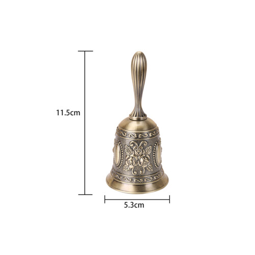 4Pcs Vintage Bell for Restaurant Service and Decoration