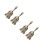 4Pcs Vintage Bell for Restaurant Service and Decoration 5