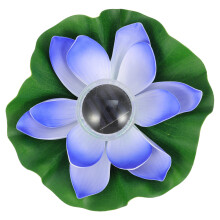 2St Solar Lotus-Vormige Vijverlamp St Licht Voor En Pad