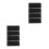 8Pcs Baby Stroller Handle Covers Smooth Durable Black Handle Protector 3