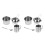 2Sets Multifunctionele Dubbele Boiler Wax En Chocolade Smeltpot 10
