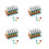 300Pcs Firm Plastic Colorful Mini Balls for Board Game Replacement 7