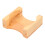 2Pcs Portable Chocolate Bamboo Coaster Holder Mat Organizer 2