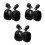 3Pcs Comfortable ABS Ear Muffs Noise Cancelling Headphones for Workers 5