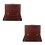 2Pcs Lightweight Walnut Wood Paint Box Artist Tool Storage Case 4