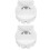 2Pcs White Plastic Pipe Connector Flexible Rain Gutter Adapter 7