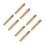 8Pcs Solid Wood File Handles Comfortable Grip for Woodworking and Shop 4