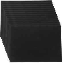 2St Luxe Zwarte Book Binding Covers Met Textuur Voor Kantoor En School