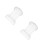 2Pcs Transparent Plastic Memorial Tablets for Graveside and Home Decor 8