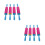 8Stk ABS Tonrollen Rosa Kinder Clay Sculpting Set 3