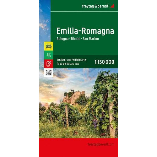 EmiliaRomagna Road and Leisure Map Other Book