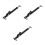 3Sets Durable Aluminum Window Security Bars Vertical Stopper for Home 7