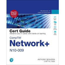 CompTIA Network N10009 Cert Guide by Anthony Sequeira Paperback Book