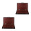 2Pcs Lightweight Walnut Wood Paint Box Artist Tool Storage Case 6