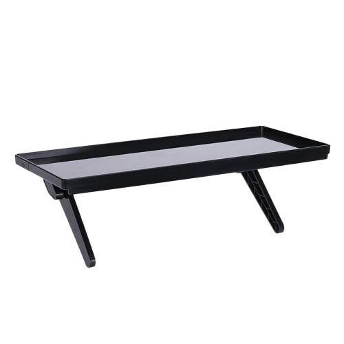 3Pcs Black Screen Storage Bracket Foldable Monitor Shelf for Storage 1