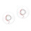 2Pcs White Self-Adhesive Decorative Line for Living Room Ceiling Strip 8