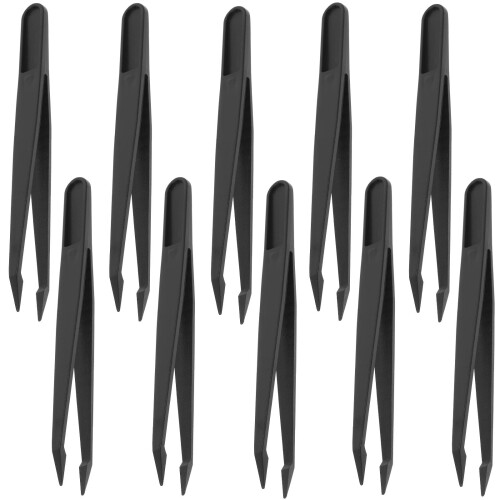 20Pièces Pincettes Noires Précises Pour Bricolage 1