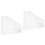 2Pièces Tissu Thermocollant Double Face Pour Accessoires DIY 6