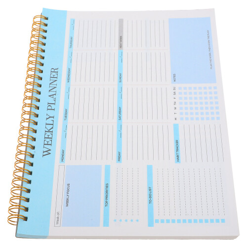 3St Compacte Planner Met Dubbele Draadbinding Voor Thuis En Werk 1