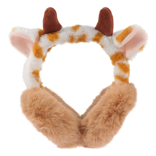 2Pièces Cache-Oreilles Unisexe Fourrure Hiver