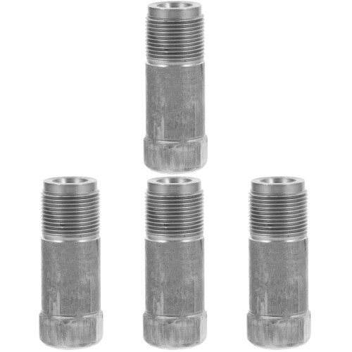 4Pièces Huile Cric Piston Cylindre Petit Argenté 2