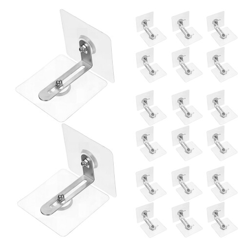 60Pièces Kit Anti-Basculement Métalliques Résistants 1