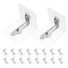 60Pièces Kit Anti-Basculement Métalliques Résistants
