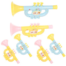 12Pièces Trompettes Simulées ABS Colorées Pour Enfants Jeux Et Fêtes