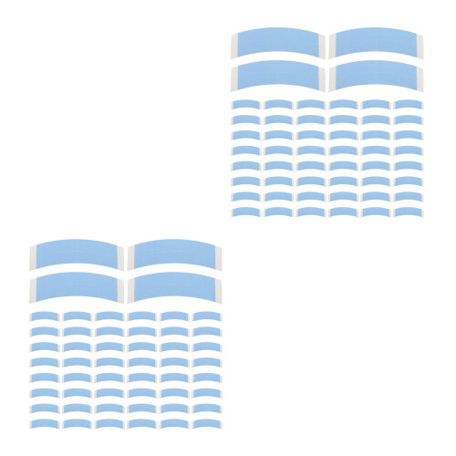 96Pièces Adhésifs Pour Perruques Coton PU Sky-Blue Usage 1