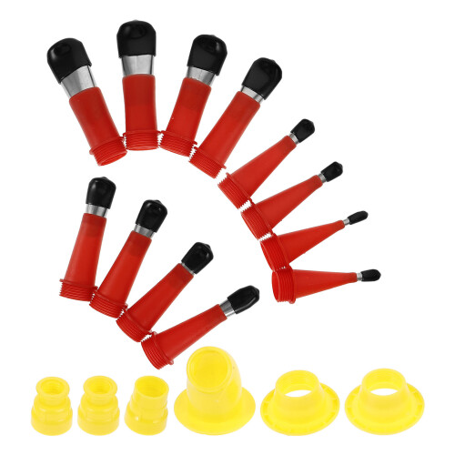 5Ensembles Embouts De Caulking Multi-Usage En Inox Caoutchouc 2