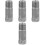 4Pièces Huile Cric Piston Cylindre Petit Argenté 4